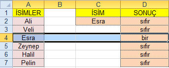 Dizi Formülleri İle Çalışmak - Microsoft Excel 3